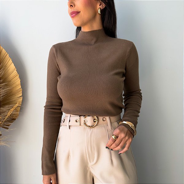 Blusa Modal Marcela Manga Longa