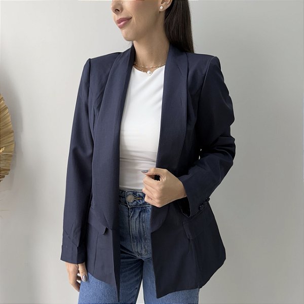 Blazer Aline Azul