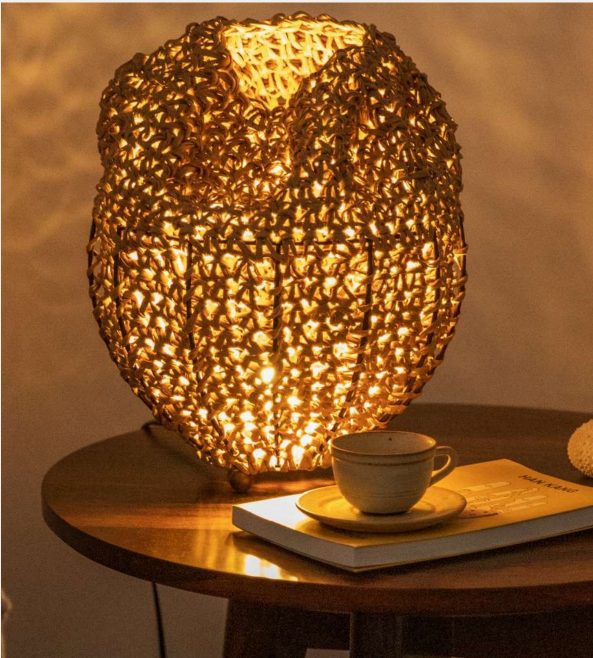 Luminária Papel Torcido Mini