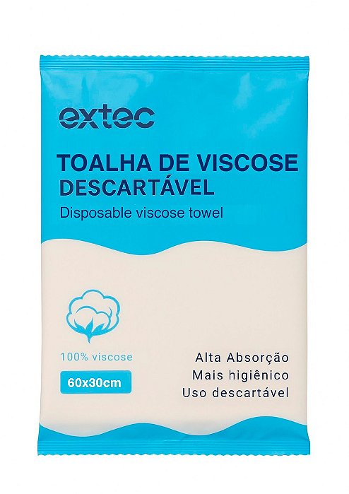 Toalha 30x60cm Absorvente embalagem unitária