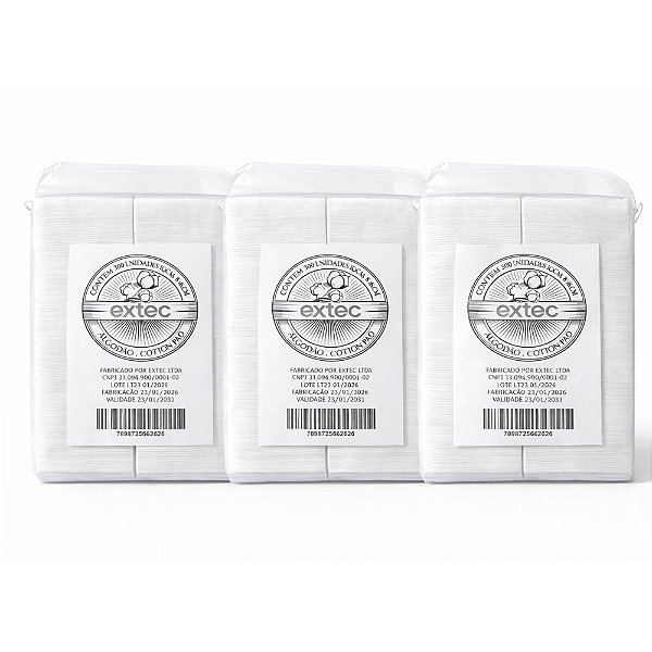 900Un Algodão Quadrado para Bebê Macio e Seguro Uso Diário