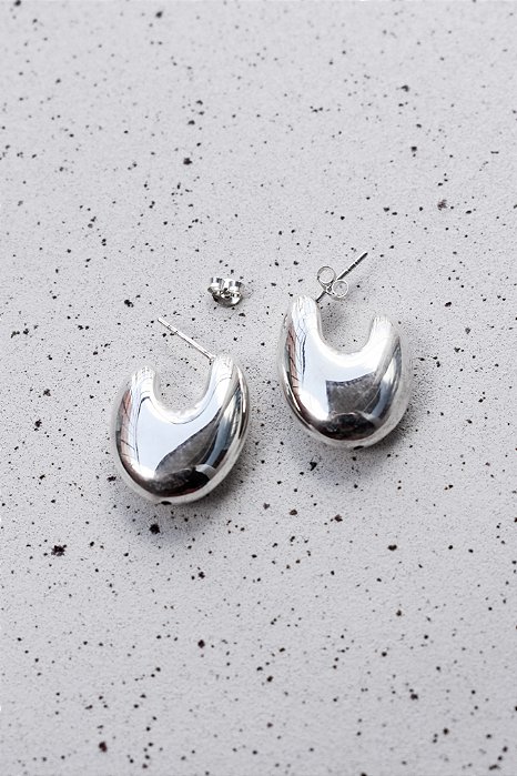 Brinco Oval Eletroformação