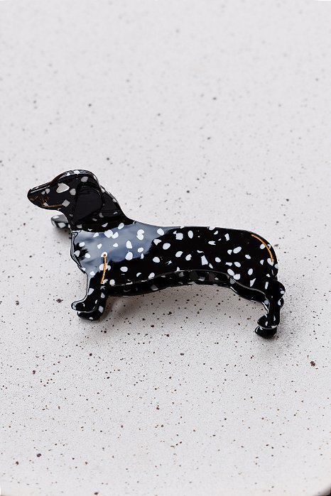 Piranha Cachorro Dachshund Preta
