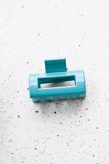 Piranha Mini Retangular Azul Turquesa