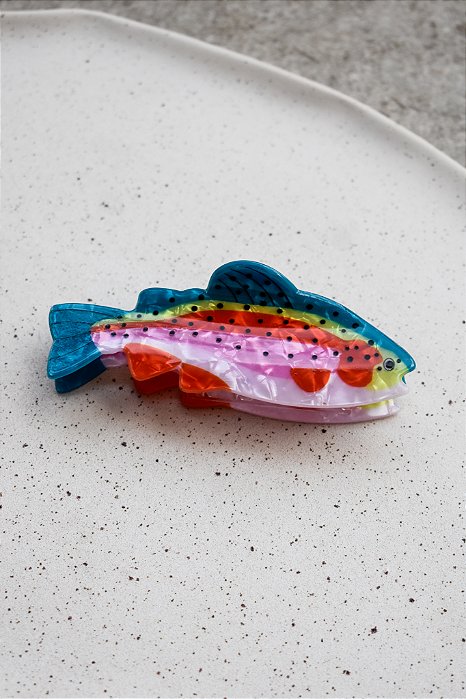 Piranha Peixe Tricolor Azul