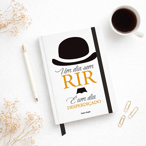 Caderno A5 Chaplin com elástico
