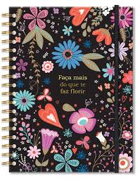 Caderno colegial 1 materia Fiore - Fina Ideia