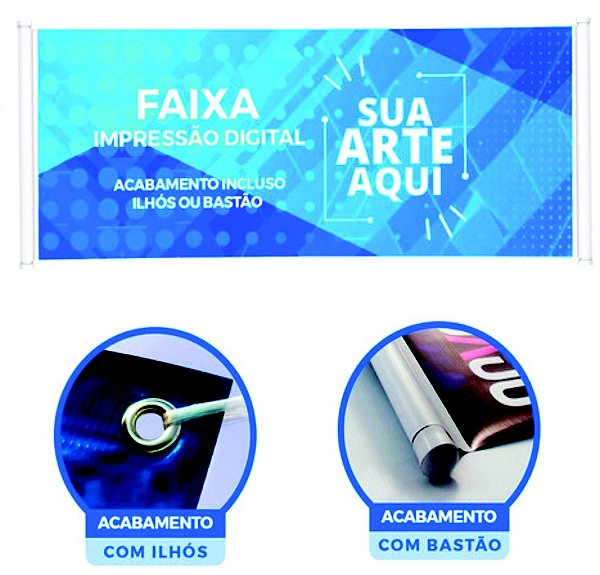 Faixa 100x70 cm