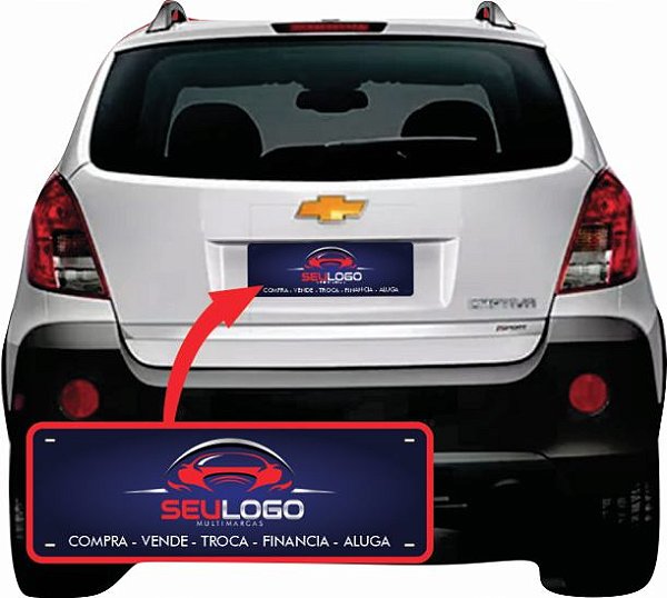 COBRE PLACA PARA CARROS PVC PREMIUM