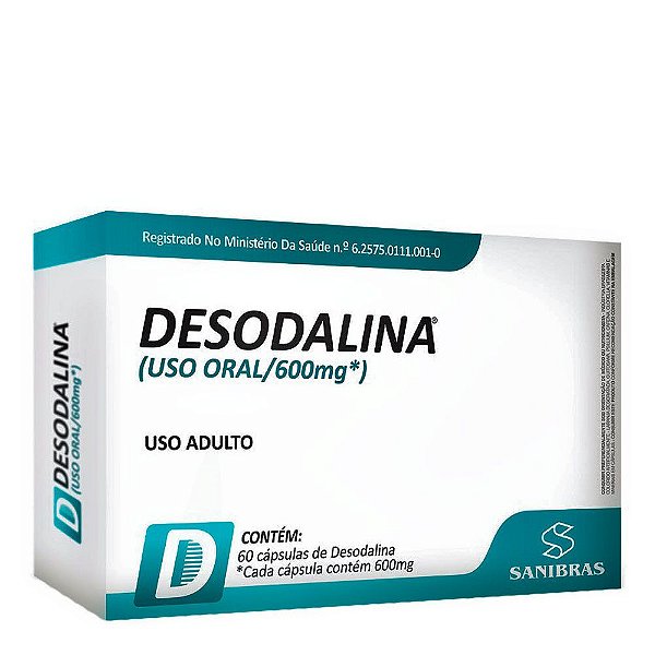 Desodalina (60 Cápsulas) - Power Supplements