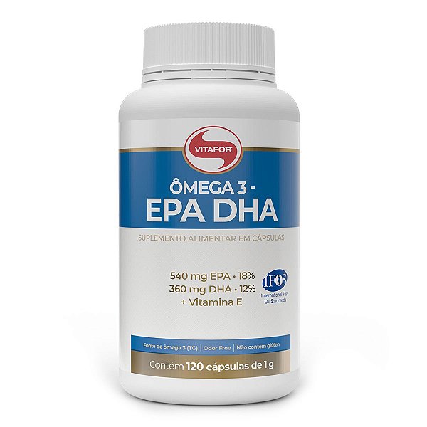 Ômega 3 Vitafor EPA DHA (120 Cápsulas)