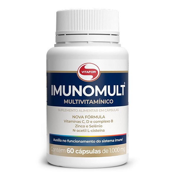 Imunomult Multivitaminico (60 Cápsulas) - Vitafor