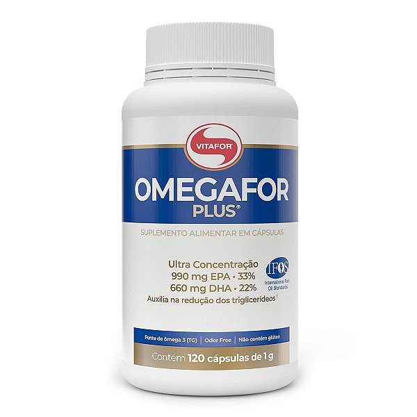 Omegafor Plus Vitafor (120 Cápsulas)