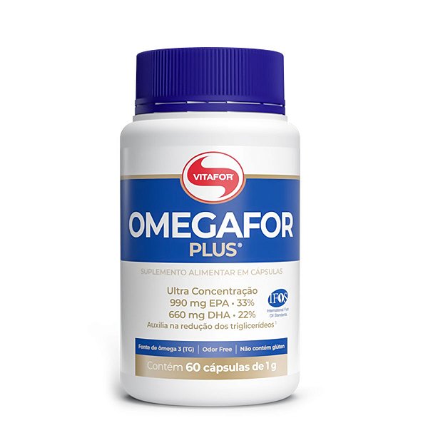 Omegafor Plus Vitafor (60 Cápsulas)