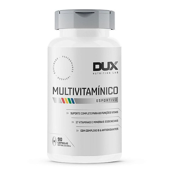 Multivitamínico Completo (90 Cápsulas) - Dux Nutrition