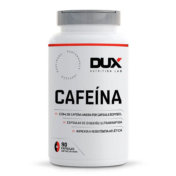 Cafeína Dux Nutrition 210mg (90 Cápsulas)