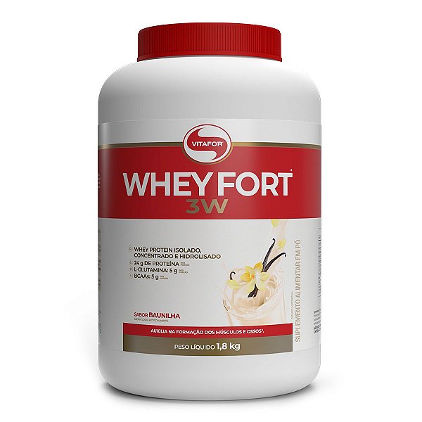 Whey Fort 3w (1,8kg) - Vitafor
