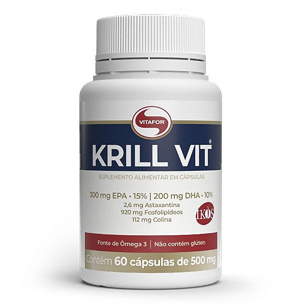 Krill Vit (60 Cápsulas) - Vitafor