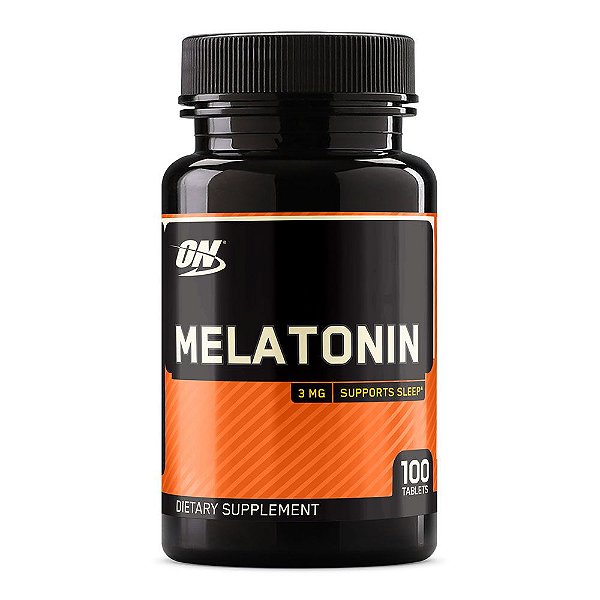 Melatonina Importada 3mg (100 Cápsulas) - Optimum Nutrition