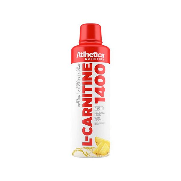 L-Carnitina 1400 mg (480 ml) - Atlhetica Nutrition