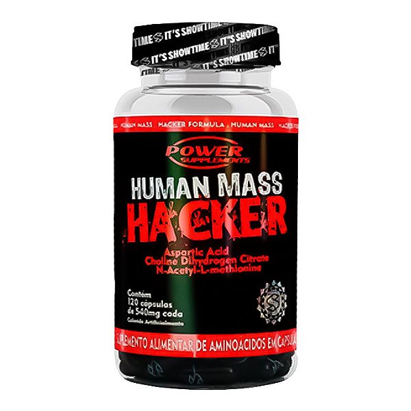Human Mass Hacker Pré-Hormonal (120 Cápsulas) - Power Supplements