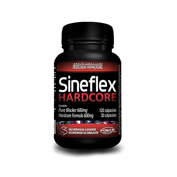 Sineflex Hardcore (150 Cápsulas) - Power Supplements