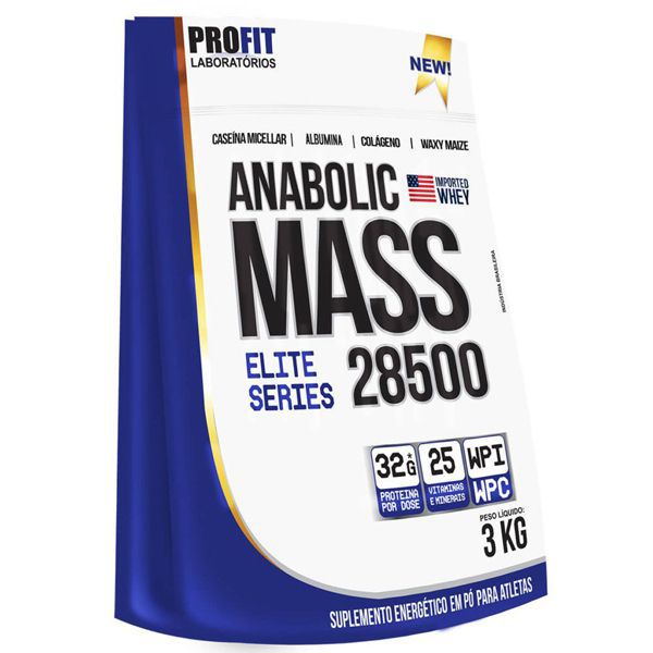 Hipercalórico Anabolic Mass 28500 (3kg) - Profit