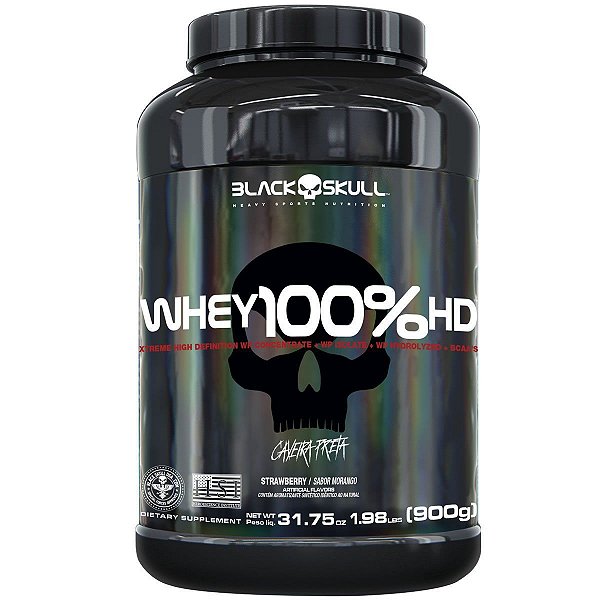 Whey 100% HD (900g) - Black Skull