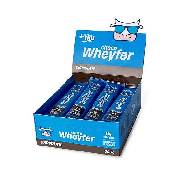 Choco Wheyfer Chocolate (Caixa  c/12 unidades de 25g) - Mais Mu