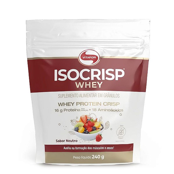 Isocrisp Whey (240g) - Vitafor