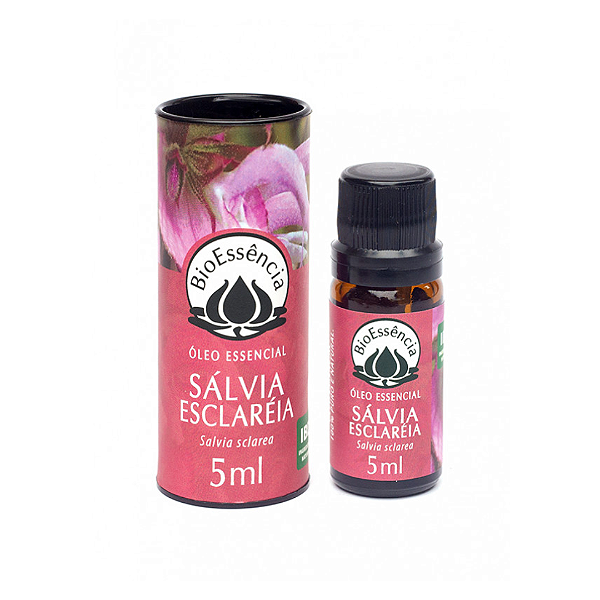 ÓLEO ESSENCIAL SÁLVIA ESCLARÉIA 5ml BIOESSÊNCIA