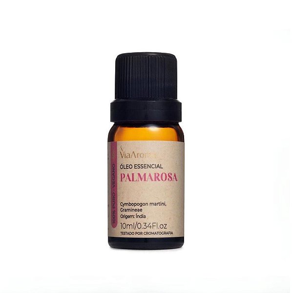 ÓLEO ESSENCIAL PALMAROSA VIA AROMA 10ml