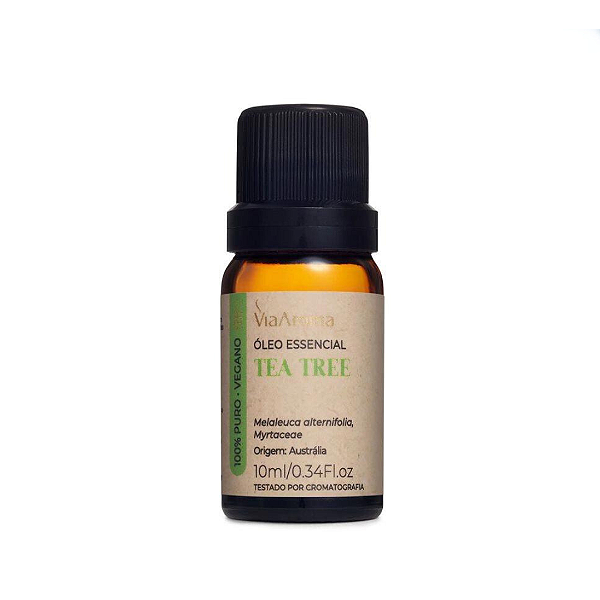 ÓLEO ESSENCIAL TEA TREE VIA AROMA 10ml