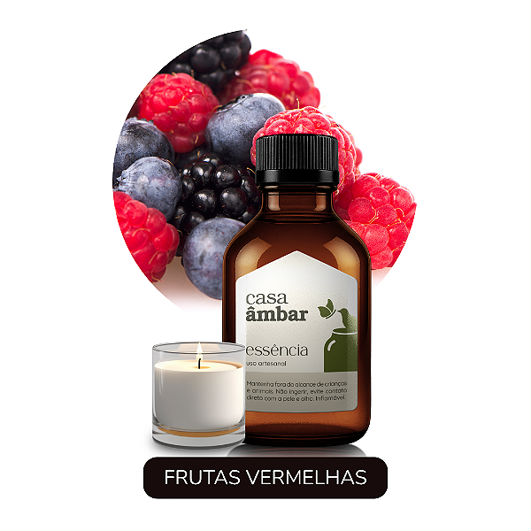 ESSÊNCIA PARA VELA FRUTAS VERMELHAS