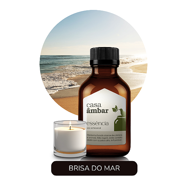 ESSÊNCIA PARA VELA BRISA DO MAR