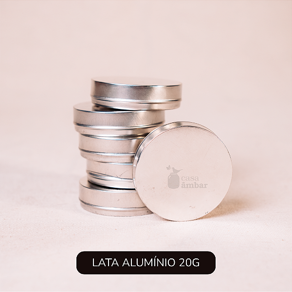 100 UNIDADES LATA DE ALUMINIO 20G