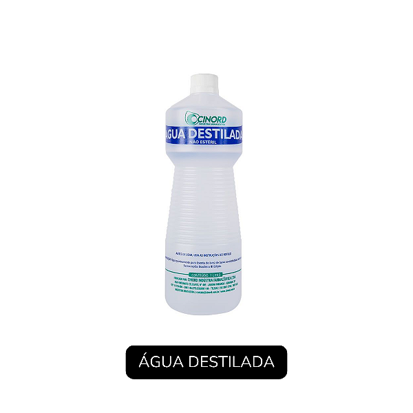 ÁGUA DESTILADA 1L