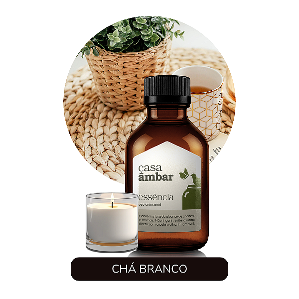 ESSÊNCIA PARA VELA CHÁ BRANCO
