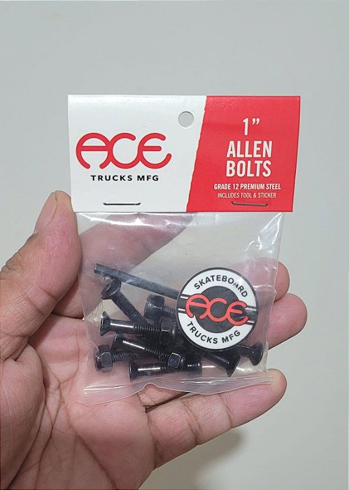 PARAFUSOS DE BASE ACE 1" (ALLEN)