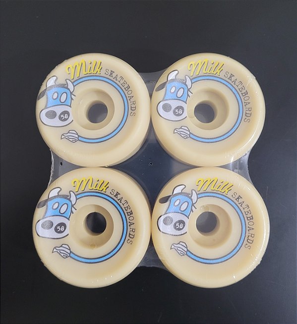 RODAS IMPORTADAS MILK 58MM - 97A (OLD SCHOOL)