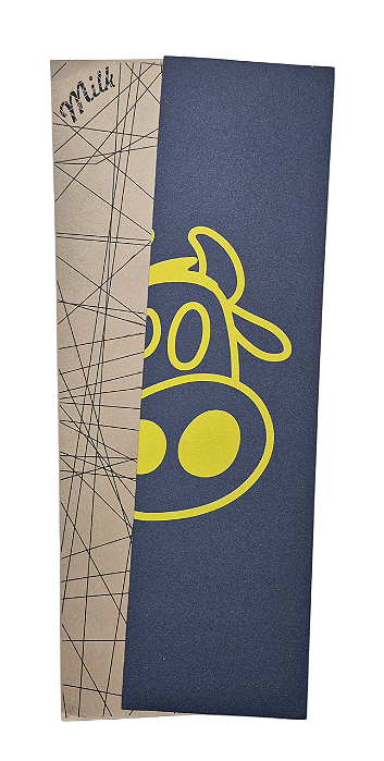 LIXA MILK COW - CINZA/AMARELO