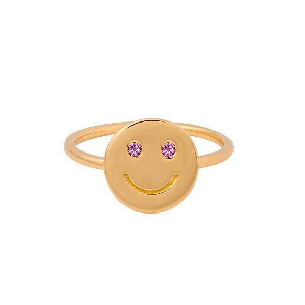 Anel Smile Ametistas