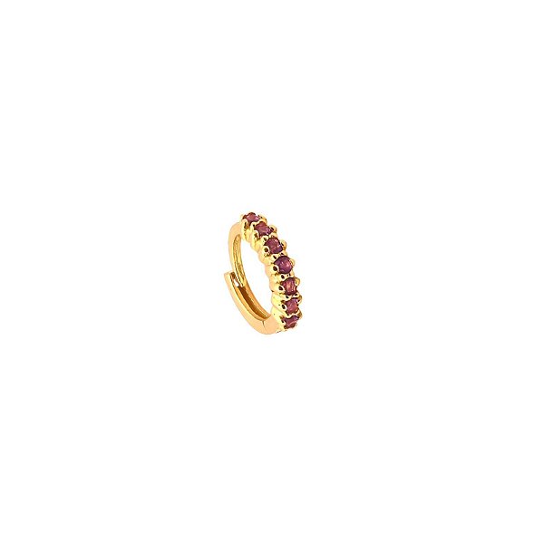 Piercing Mini Argola Ametistas