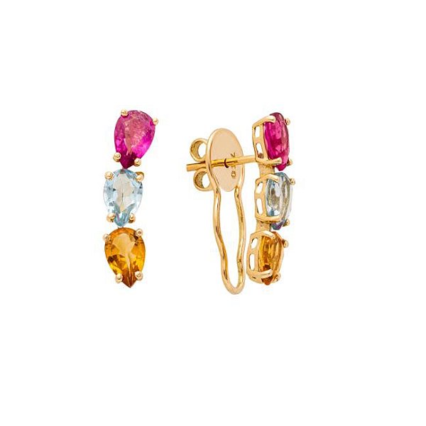 Brincos Earcuffs Joy Candy