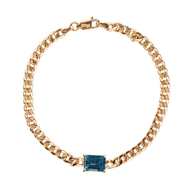 Pulseira Groumet Topázio London