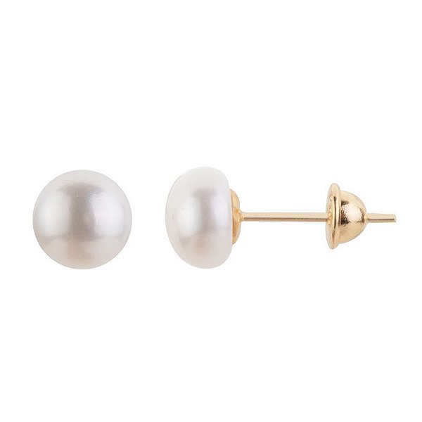 Brincos Studs Classic Pérolas