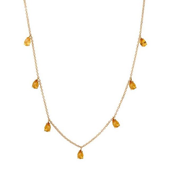 Colar Joy Citrinos
