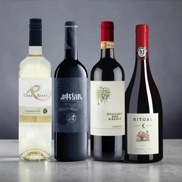 Kit Para Surpreender E Acertar Em Cheio 4 Garrafas