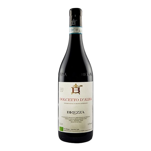 Brezza Dolcetto d'Alba DOC 2023 – Vinho Tinto Italiano Frutado do Piemonte