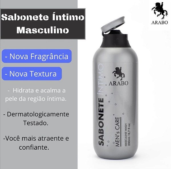Kit Sabonete Íntimo Gel pós barbear ARABO